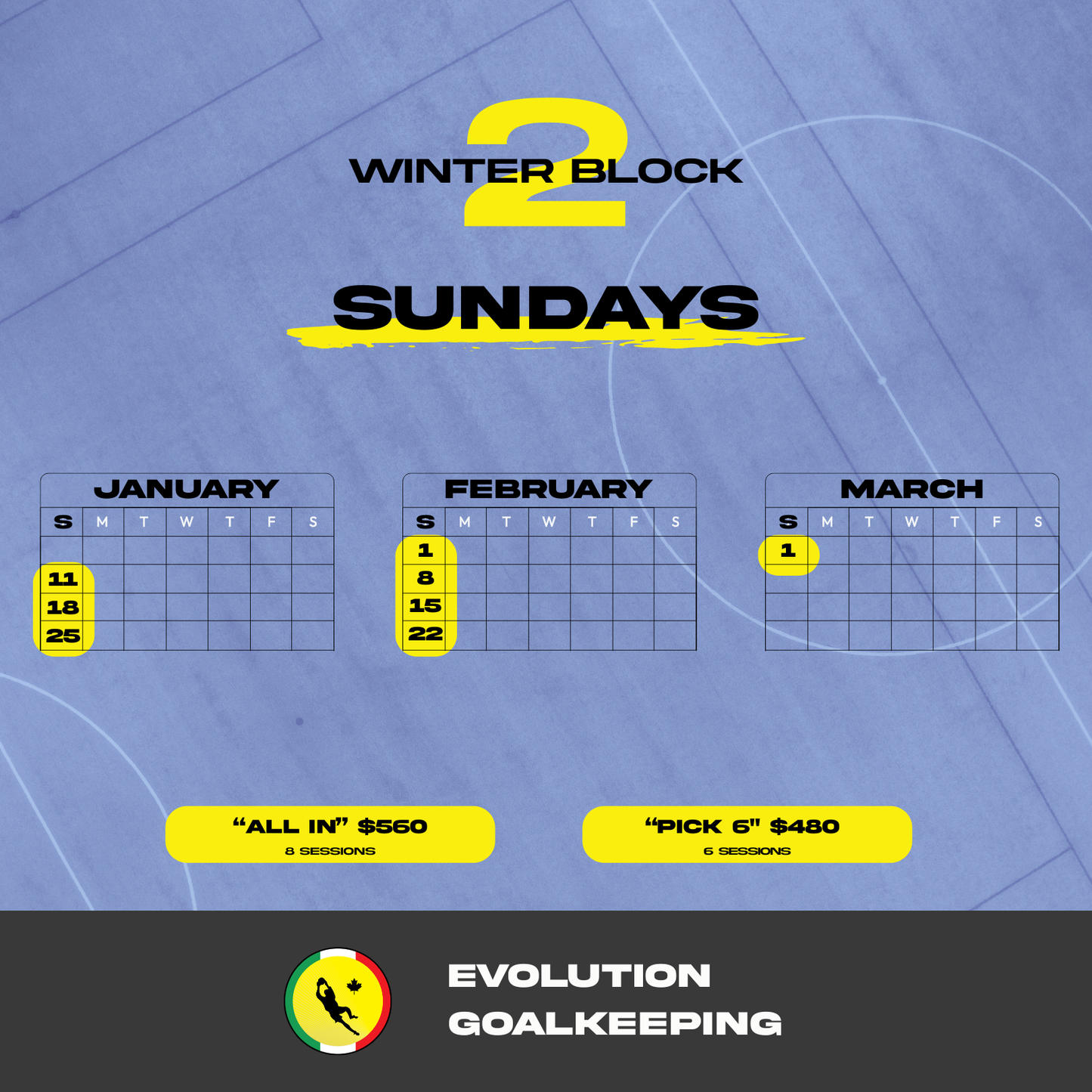 2026 Sunday GK Training (WB2)